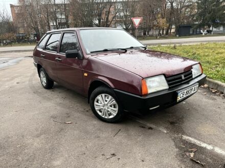 Красный ВАЗ 2109, объемом двигателя 1.6 л и пробегом 176 тыс. км за 2100 $, фото 1 на Automoto.ua