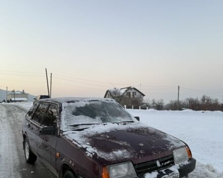 Красный ВАЗ 2109, объемом двигателя 1.5 л и пробегом 100 тыс. км за 900 $, фото 1 на Automoto.ua