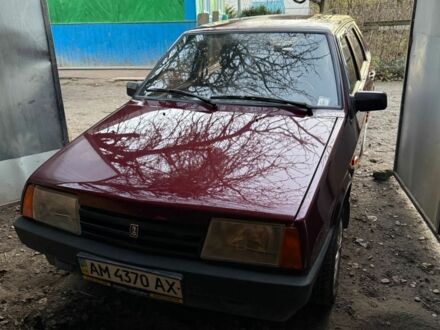 Червоний ВАЗ 2109, об'ємом двигуна 1.6 л та пробігом 43 тис. км за 3800 $, фото 1 на Automoto.ua