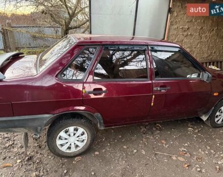 Красный ВАЗ 2109, объемом двигателя 1.6 л и пробегом 43 тыс. км за 3800 $, фото 1 на Automoto.ua