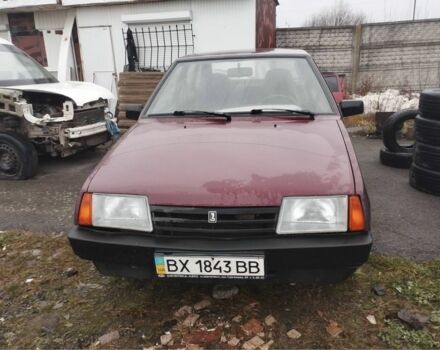 Красный ВАЗ 2109, объемом двигателя 1.6 л и пробегом 113 тыс. км за 1100 $, фото 1 на Automoto.ua