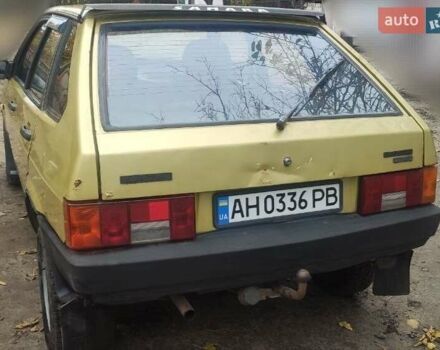 Желтый ВАЗ 2109, объемом двигателя 1.29 л и пробегом 500 тыс. км за 1200 $, фото 6 на Automoto.ua