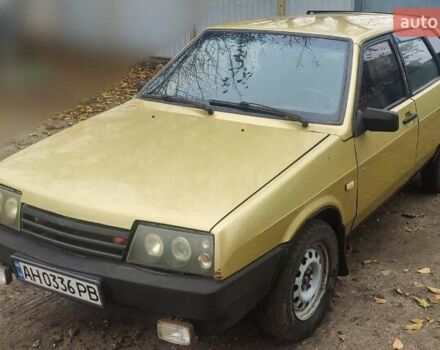 Желтый ВАЗ 2109, объемом двигателя 1.29 л и пробегом 500 тыс. км за 1200 $, фото 3 на Automoto.ua