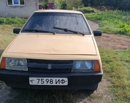 Жовтий ВАЗ 2109, об'ємом двигуна 1.3 л та пробігом 93 тис. км за 800 $, фото 1 на Automoto.ua