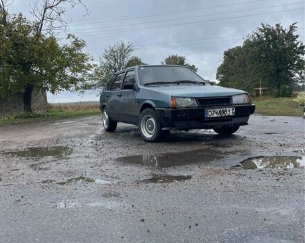 Серый ВАЗ 2109, объемом двигателя 1.5 л и пробегом 205 тыс. км за 1100 $, фото 1 на Automoto.ua