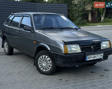 Серый ВАЗ 2109, объемом двигателя 1.5 л и пробегом 58 тыс. км за 1000 $, фото 3 на Automoto.ua