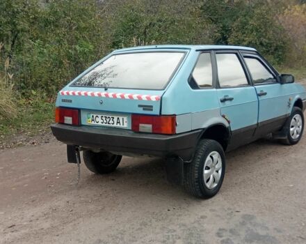 Серый ВАЗ 2109, объемом двигателя 1.5 л и пробегом 330 тыс. км за 594 $, фото 15 на Automoto.ua