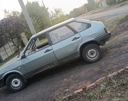 Серый ВАЗ 2109, объемом двигателя 1.5 л и пробегом 200 тыс. км за 607 $, фото 4 на Automoto.ua