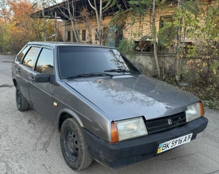 Серый ВАЗ 2109, объемом двигателя 1.3 л и пробегом 185 тыс. км за 650 $, фото 3 на Automoto.ua