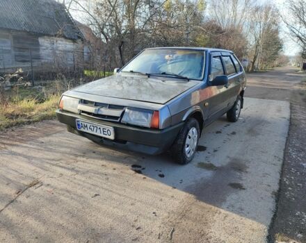 Сірий ВАЗ 2109, об'ємом двигуна 1.3 л та пробігом 200 тис. км за 750 $, фото 1 на Automoto.ua