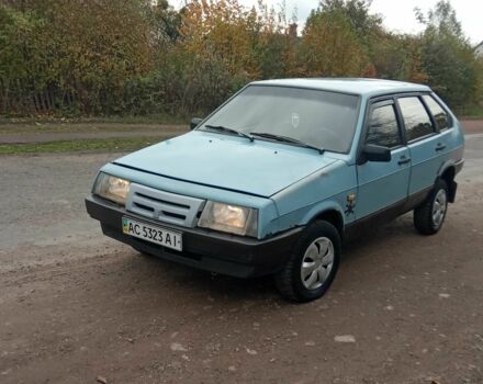 Серый ВАЗ 2109, объемом двигателя 1.5 л и пробегом 330 тыс. км за 594 $, фото 4 на Automoto.ua