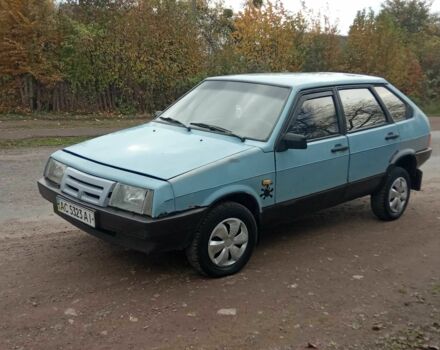 Серый ВАЗ 2109, объемом двигателя 1.5 л и пробегом 330 тыс. км за 594 $, фото 1 на Automoto.ua