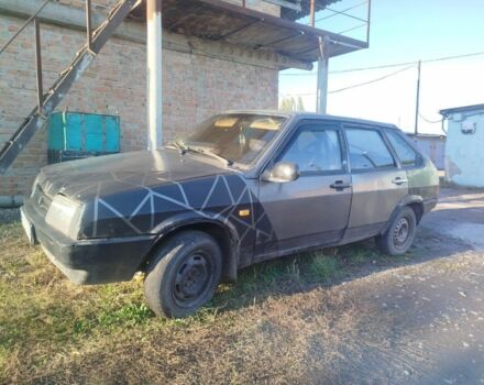 Серый ВАЗ 2109, объемом двигателя 1.5 л и пробегом 50 тыс. км за 478 $, фото 1 на Automoto.ua