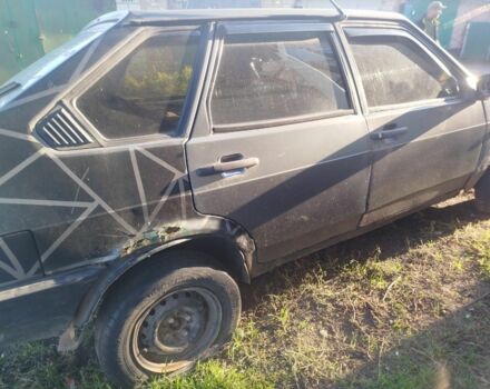 Серый ВАЗ 2109, объемом двигателя 1.5 л и пробегом 50 тыс. км за 478 $, фото 3 на Automoto.ua