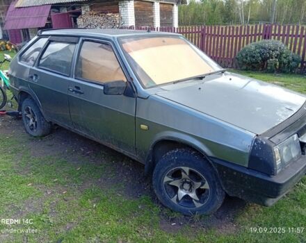 Серый ВАЗ 2109, объемом двигателя 1 л и пробегом 100 тыс. км за 400 $, фото 1 на Automoto.ua