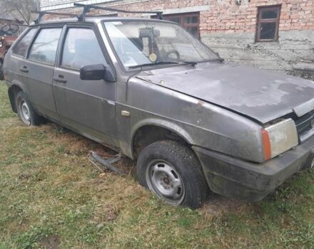 Серый ВАЗ 2109, объемом двигателя 1 л и пробегом 134 тыс. км за 356 $, фото 2 на Automoto.ua