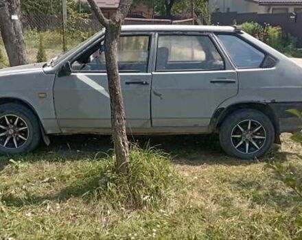 Серый ВАЗ 2109, объемом двигателя 1.5 л и пробегом 150 тыс. км за 450 $, фото 3 на Automoto.ua