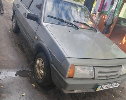 Серый ВАЗ 2109, объемом двигателя 1 л и пробегом 1 тыс. км за 550 $, фото 1 на Automoto.ua