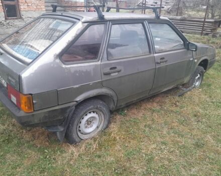 Серый ВАЗ 2109, объемом двигателя 1 л и пробегом 134 тыс. км за 356 $, фото 3 на Automoto.ua