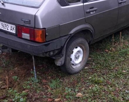 Серый ВАЗ 2109, объемом двигателя 1.5 л и пробегом 67 тыс. км за 1000 $, фото 5 на Automoto.ua