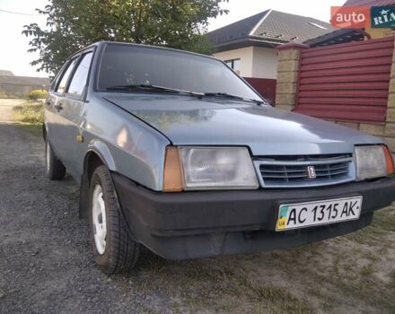 Серый ВАЗ 2109, объемом двигателя 1.3 л и пробегом 225 тыс. км за 850 $, фото 2 на Automoto.ua
