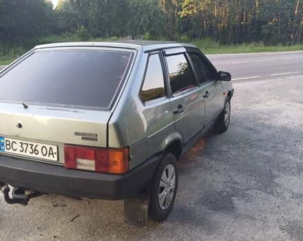Серый ВАЗ 2109, объемом двигателя 1.5 л и пробегом 75 тыс. км за 1460 $, фото 3 на Automoto.ua