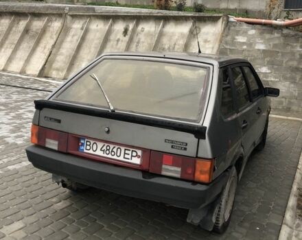 Серый ВАЗ 2109, объемом двигателя 1.3 л и пробегом 37 тыс. км за 1308 $, фото 1 на Automoto.ua