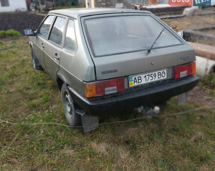 Серый ВАЗ 2109, объемом двигателя 1.5 л и пробегом 124 тыс. км за 1100 $, фото 1 на Automoto.ua