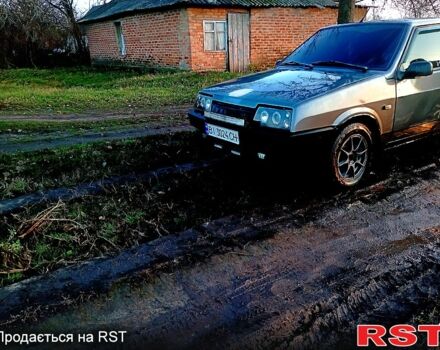 Сірий ВАЗ 2109, об'ємом двигуна 1.5 л та пробігом 215 тис. км за 1250 $, фото 1 на Automoto.ua