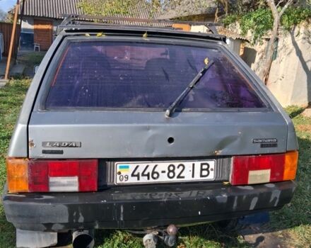 Серый ВАЗ 2109, объемом двигателя 1.3 л и пробегом 98 тыс. км за 650 $, фото 4 на Automoto.ua