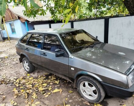 Серый ВАЗ 2109, объемом двигателя 1.3 л и пробегом 600 тыс. км за 1000 $, фото 4 на Automoto.ua