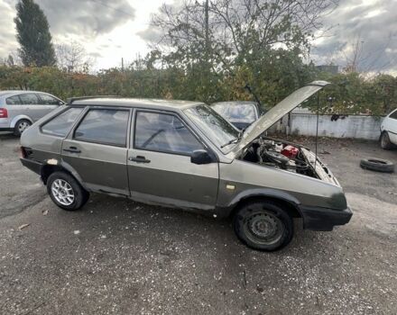 Серый ВАЗ 2109, объемом двигателя 1.5 л и пробегом 100 тыс. км за 550 $, фото 1 на Automoto.ua