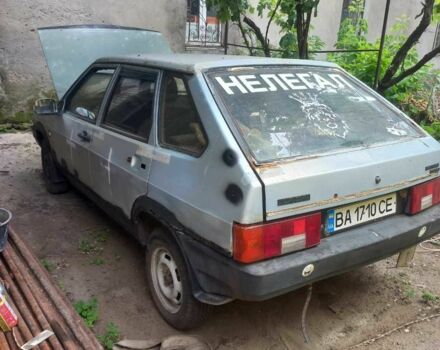 Серый ВАЗ 2109, объемом двигателя 1.5 л и пробегом 123 тыс. км за 400 $, фото 1 на Automoto.ua