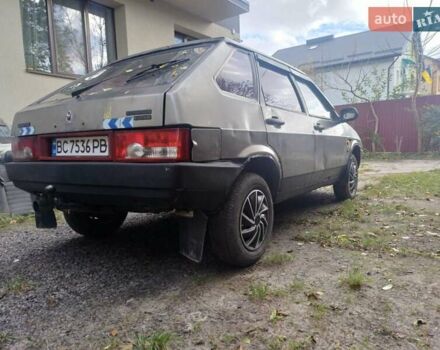 Серый ВАЗ 2109, объемом двигателя 1.46 л и пробегом 200 тыс. км за 600 $, фото 7 на Automoto.ua