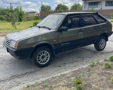Серый ВАЗ 2109, объемом двигателя 1.5 л и пробегом 100 тыс. км за 650 $, фото 1 на Automoto.ua
