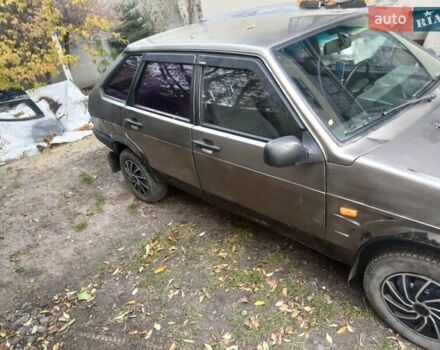Серый ВАЗ 2109, объемом двигателя 1.46 л и пробегом 200 тыс. км за 600 $, фото 6 на Automoto.ua