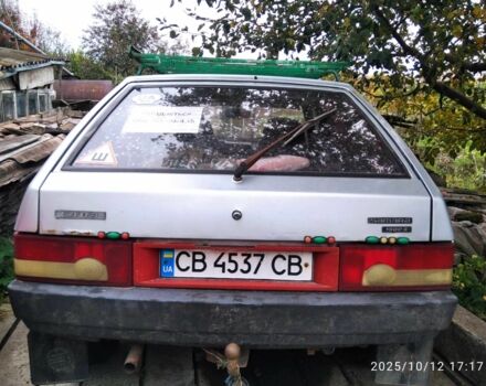 Серый ВАЗ 2109, объемом двигателя 1.5 л и пробегом 216 тыс. км за 1000 $, фото 1 на Automoto.ua