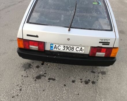 Серый ВАЗ 2109, объемом двигателя 1.5 л и пробегом 200 тыс. км за 650 $, фото 3 на Automoto.ua