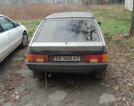 Серый ВАЗ 2109, объемом двигателя 1 л и пробегом 200 тыс. км за 1500 $, фото 1 на Automoto.ua