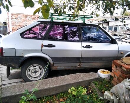 Серый ВАЗ 2109, объемом двигателя 1.5 л и пробегом 216 тыс. км за 1000 $, фото 2 на Automoto.ua