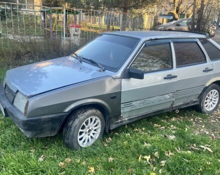 Серый ВАЗ 2109, объемом двигателя 1.5 л и пробегом 349 тыс. км за 1000 $, фото 4 на Automoto.ua