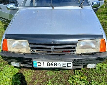 Серый ВАЗ 2109, объемом двигателя 15 л и пробегом 300 тыс. км за 900 $, фото 2 на Automoto.ua