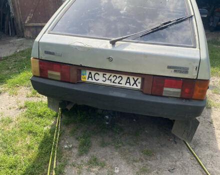 Серый ВАЗ 2109, объемом двигателя 1.5 л и пробегом 200 тыс. км за 1100 $, фото 3 на Automoto.ua