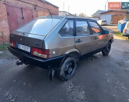 Серый ВАЗ 2109, объемом двигателя 1.5 л и пробегом 252 тыс. км за 800 $, фото 3 на Automoto.ua