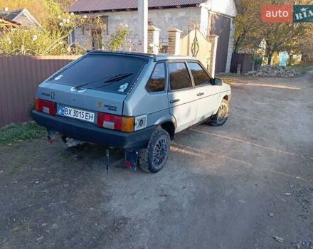 Сірий ВАЗ 2109, об'ємом двигуна 1.45 л та пробігом 68 тис. км за 1200 $, фото 3 на Automoto.ua