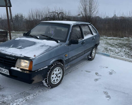 Серый ВАЗ 2109, объемом двигателя 1.5 л и пробегом 300 тыс. км за 1200 $, фото 1 на Automoto.ua