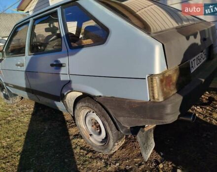 Сірий ВАЗ 2109, об'ємом двигуна 1.5 л та пробігом 300 тис. км за 800 $, фото 1 на Automoto.ua