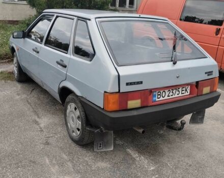 Серый ВАЗ 2109, объемом двигателя 1.5 л и пробегом 130 тыс. км за 1300 $, фото 2 на Automoto.ua