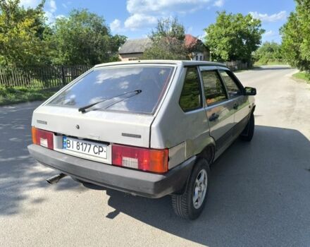 Серый ВАЗ 2109, объемом двигателя 1.5 л и пробегом 332 тыс. км за 950 $, фото 6 на Automoto.ua