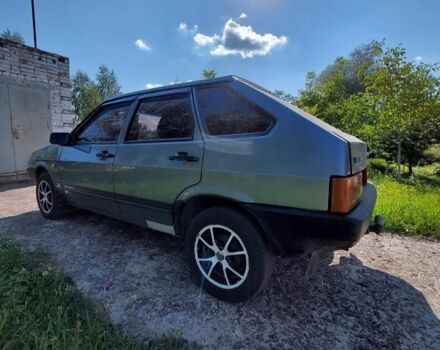 Серый ВАЗ 2109, объемом двигателя 1.6 л и пробегом 195 тыс. км за 1800 $, фото 3 на Automoto.ua